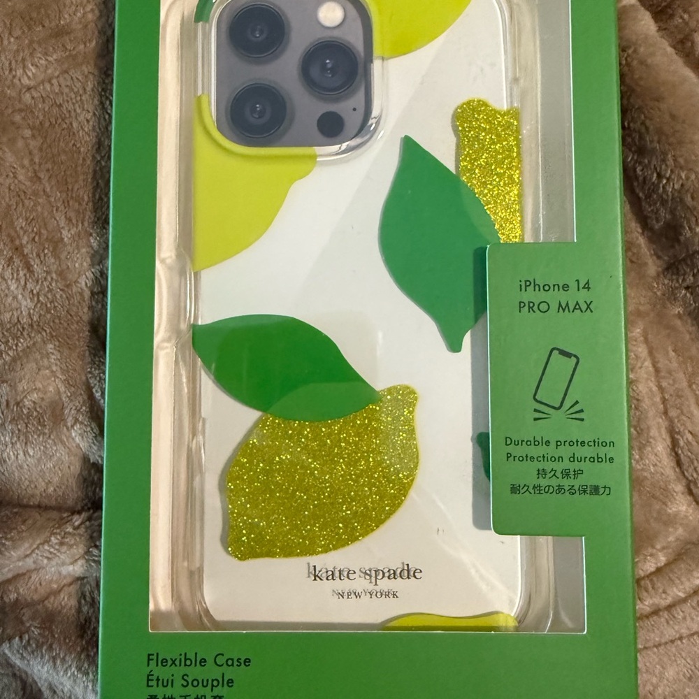 Kate Spade Citrus Design Protective Case Green Yellow